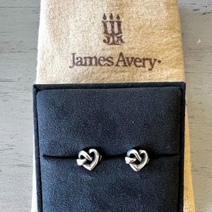 James Avery Heart Knot Earring Posts